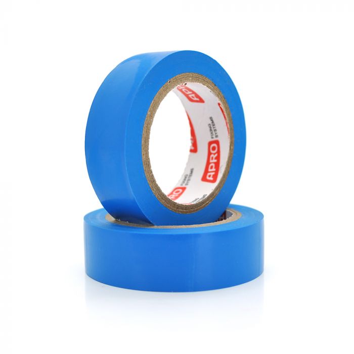 
					Ізолента APRO 0,14мм * 17мм * 10м (синя), діапазон робочих температур: від - 10 ° С до + 80 ° С, висока якість !!! 10 шт. в упаковці, ціна за упак.