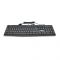 
					Клавиатура USB Merlion KB-ALFA, длина кабеля 135см, (Eng/Укр/Рус), (460х158х33 мм) Black, 104к, Q20