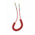 
					Кабель AUX Audio DC3.5 тато-тато 1.5м пружина, CCA Stereo Jack, (круглий) Red cable, Box
