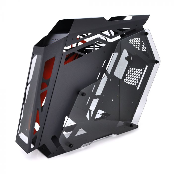 
					Корпус комп'ютерний - 0.8mm SPCC, ATX, 2x3.0 USB+Audio, Black/Orange, (755x220x595mm), без БЖ