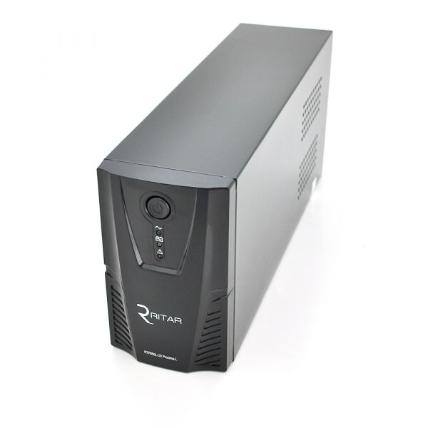 
					ДБЖ Ritar RTP850L-UX-IEC (510W) Proxima-L, LED, AVR, 3st, USB, 4xIEC-320 C14, 145-290Vac, 1x12V9Ah, plastik Case