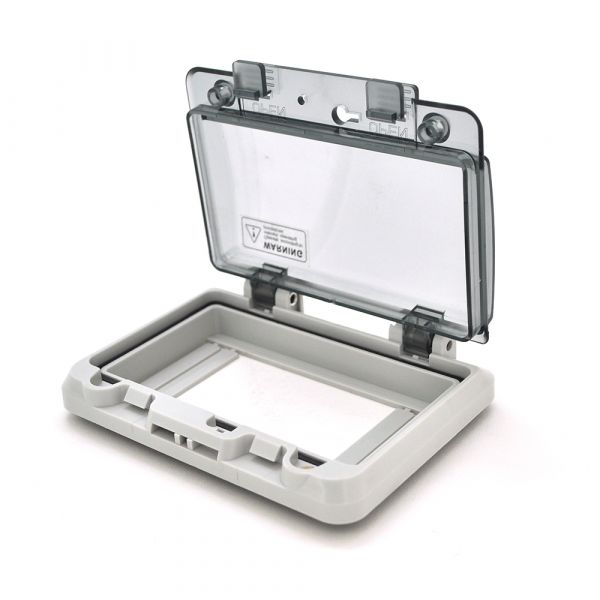 
					Бокс під автомати на 6 модулів врізний з кришкою  IP66 + кронштейн