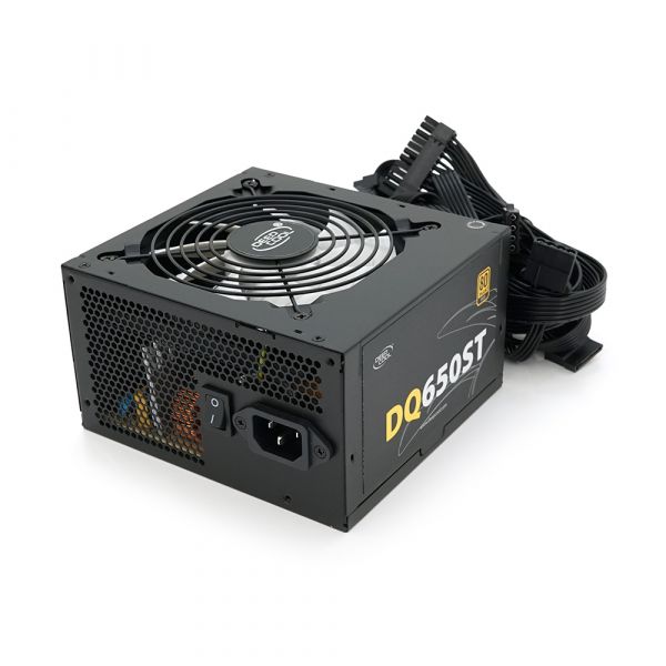 
					Блок живлення DeepCool DQ650ST 80PLUS Gold 650W, 12cm, Black, 150×140×86mm, Box