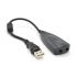
					Контролер USB-sound card (7.1) 3D sound (Windows 7 ready), 20см кабель з ферритом, Blister Q250