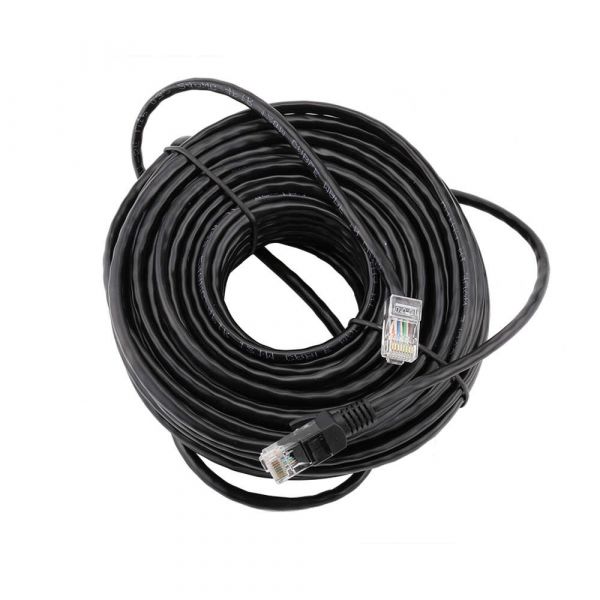 
					Патч-корд литий RITAR, CCA, UTP, RJ45, Cat.5e, 15m, чорний Q100