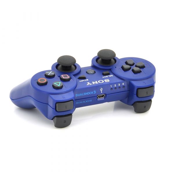 
					Геймпад бездротової для PS3 SONY Wireless DUALSHOCK 3 (Blue), 3.7V, 500mAh
