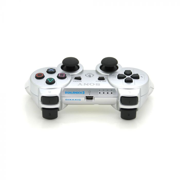 
					Геймпад бездротовийї для PS3 SONY Wireless DUALSHOCK 3 (Silver), 3.7V, 500mAh