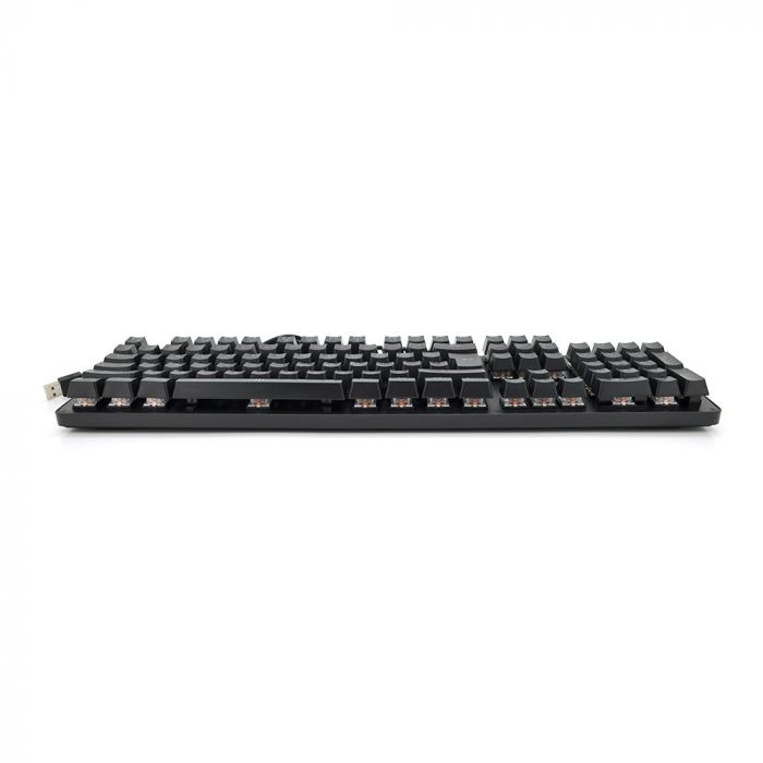 
					Клавіатура механічна USB JEDEL KL89, довжина кабелю 170см, (Eng), (483х188х35 мм) Black, 104к, Q20