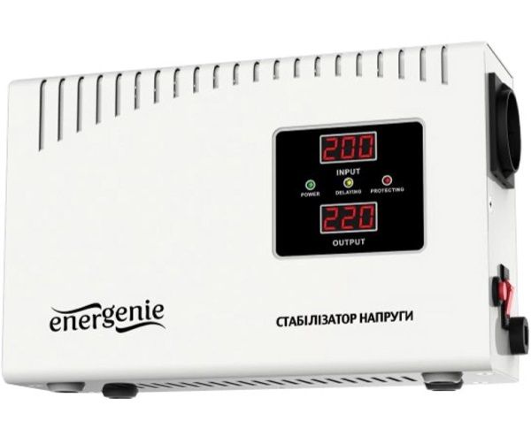 Стабілізатор напруги EnerGenie EG-AVR-DW1000-01 1000ВА