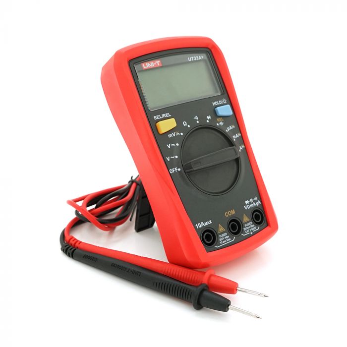 
					Мультиметр UNI-T UT33A+ Измерения: V, A, R