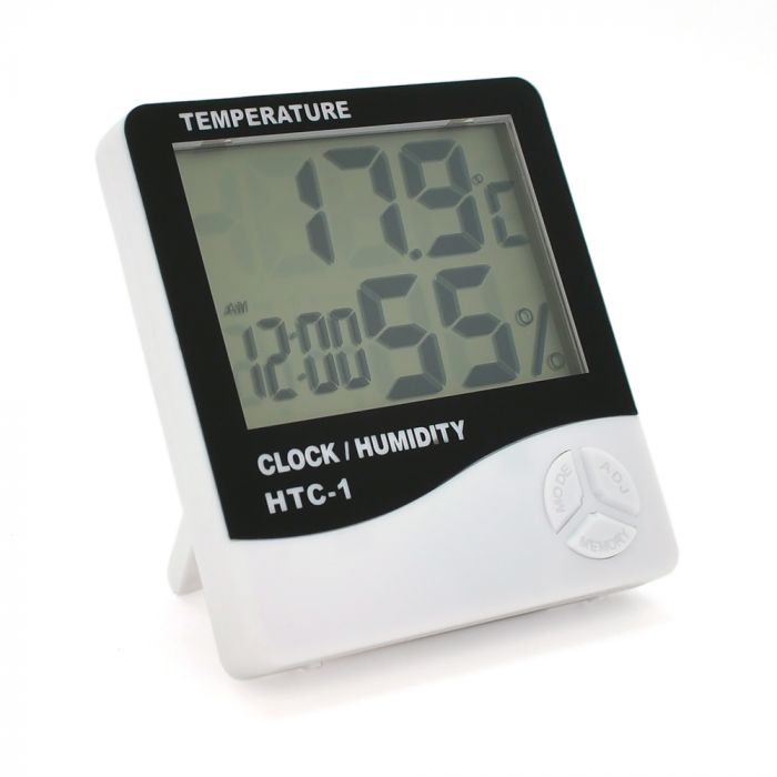 
					Цифровий ЖК термометр двухрежимний HTC-1