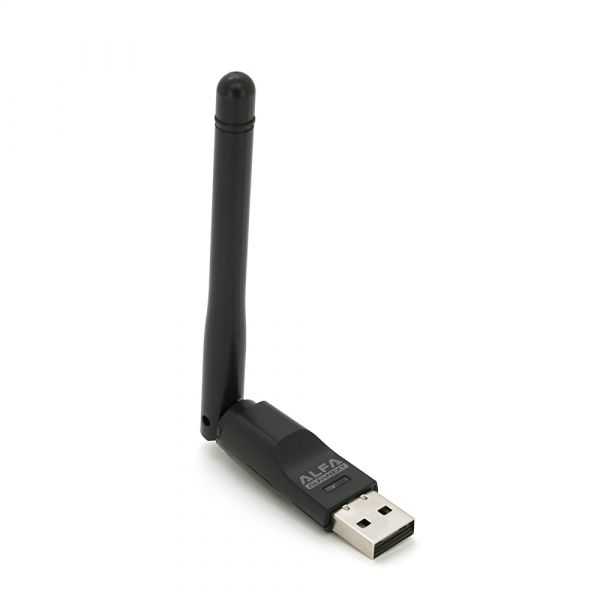 
					Бездротовий мережевий адаптер з антеною 10см Wi-Fi-USB LV-UW07, RT7601, 802.11bgn, 300MB, 2.4 GHz, WIN7 / XP / Vista / 2K / MAC / LINUX, Blister Q300
