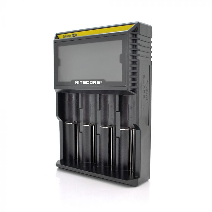 
					Зарядний пристрій універсальний Nitecore Digicharger D4, 4 канали, LCD дисплей, підтримує Li-ion, Ni-MH і Ni-Cd AA (R6), ААA (R03), AAAA, С (R14)
