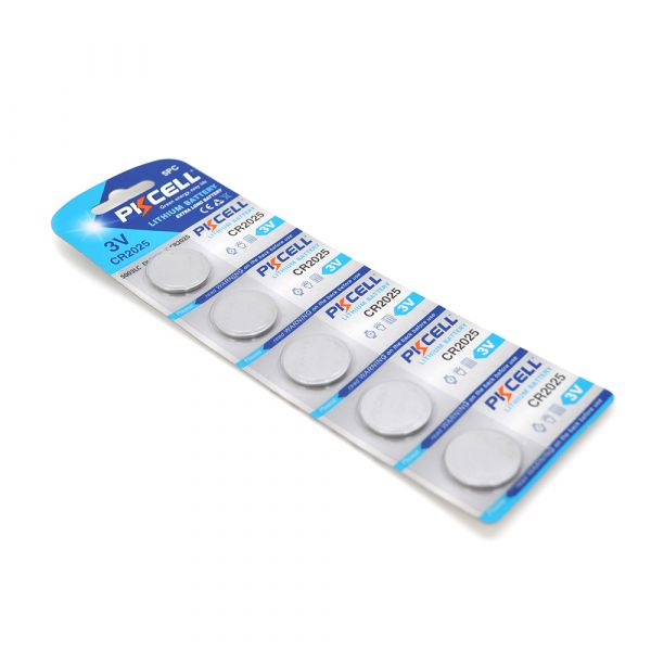 
					Батарейка літієва PKCELL CR2025, 5 шт в блістері (упак.100 штук) ціна за блістер Q30
