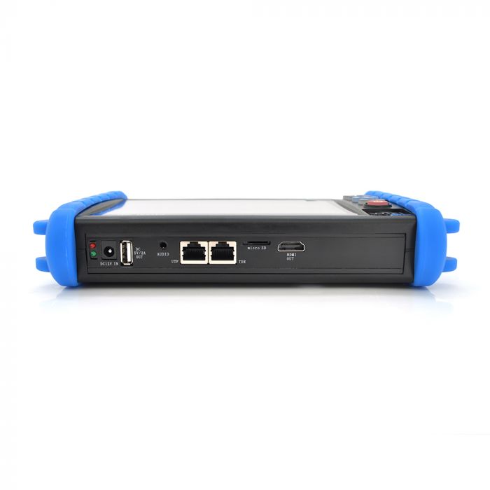 
					CCTV Тестер IPC-5600 Plus IP/CVI/TVI/AHD 4K 7 дюймовий сенсорний екран Wi-Fi/LAN/BNC 12V/POE