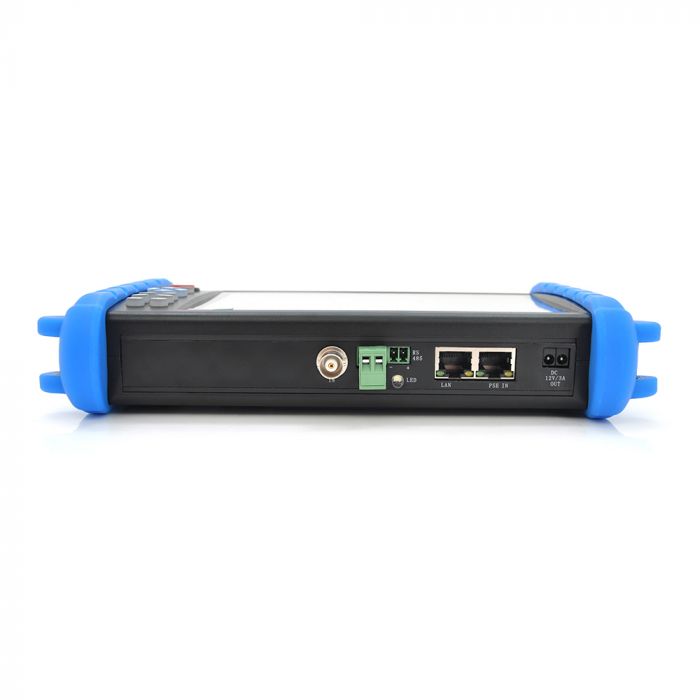 
					CCTV Тестер IPC-5600 Plus IP/CVI/TVI/AHD 4K 7 дюймовий сенсорний екран Wi-Fi/LAN/BNC 12V/POE