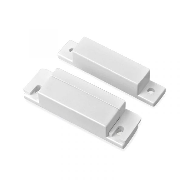 
					Датчик магнітоконтактний MC-31, 64 * 12.8 * 12.8 мм, пластик, білий, під шуруп, шурупи, 10 штук в упаковці, ціна за упаковку