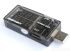 
					USB тестер Keweisi KWS-V21 напруги (3-8V) і струму (0-3A), Black