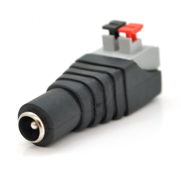 
					Роз'єм для підключення живлення DC-F (D 5,5x2,1мм) із клемами под ручний зажим под кабель