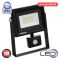 Прожектор світлодіодний HOROZ BLK 10W 6400К LED (з датчиком руху) (PARS/S-10)