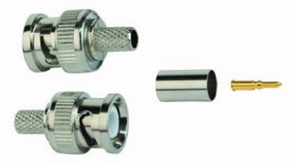 Роз'єм RG-59  Cablexpert CA-BNC59-001 RG-59, телекомунікаційний, BNC для кріплення обжимкою