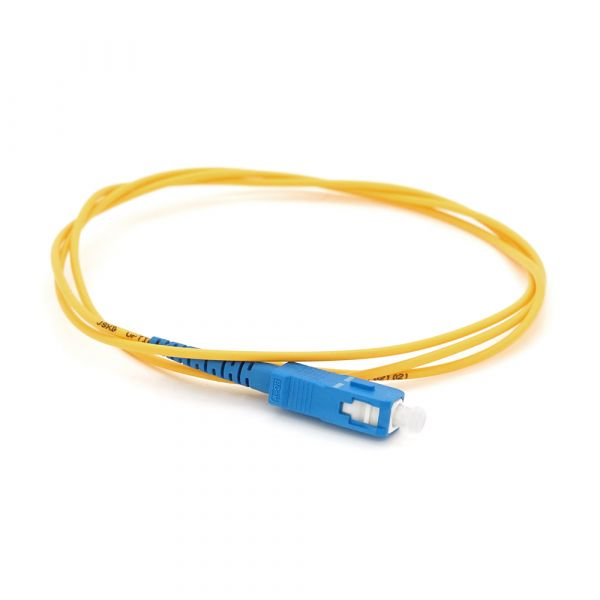 
					Пігтейл оптичний SC / UPC 1 м (made in China) товщина обплетення 3мм, 10 штук в упаковці, ціна за 1 шт