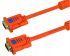 
					Кабель Merlion VGA 3+6 lIJIA PREMIUM 5,0m, male to male (папа-папа), 2 феррита, ORANGE, кульок 1080P Q150