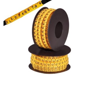 
					Маркер кабельний "4", 6мм² (350 шт в упаковці), ціна за упаковку