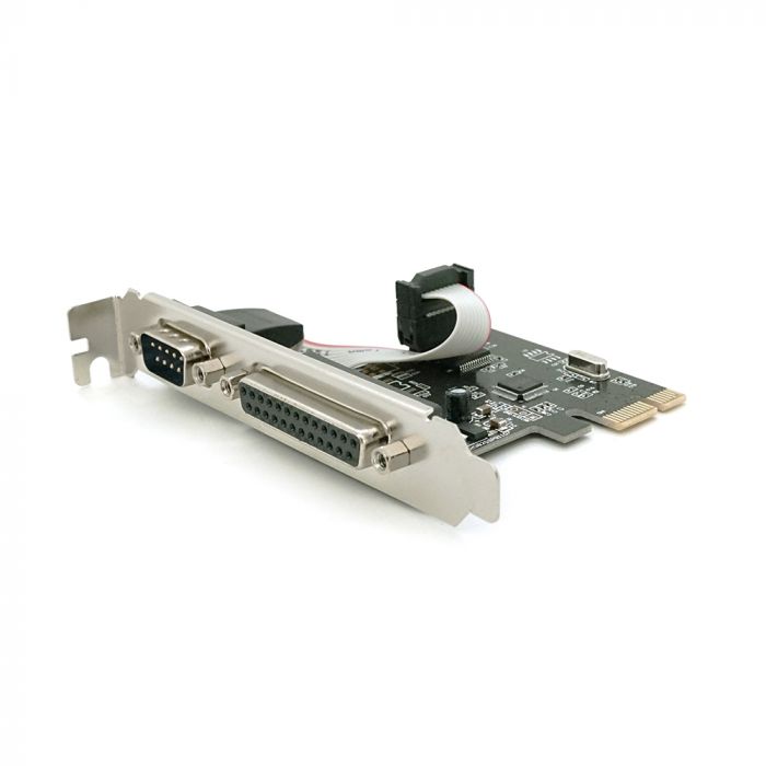 
					Контролер PCI-Е => RS232 (9Pin) + LPT (25Pin), TX382A, BOX