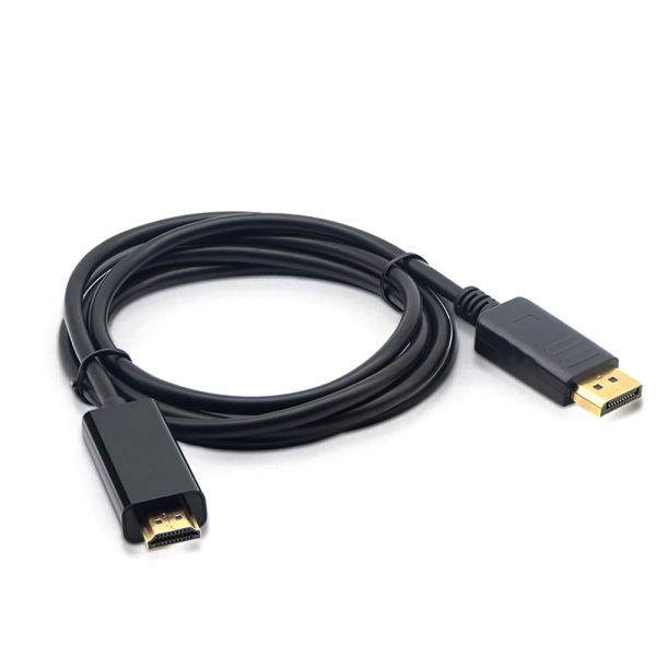 
					Конвертер Display Port (тато) на HDMI (тато) 1.8m (пакет)