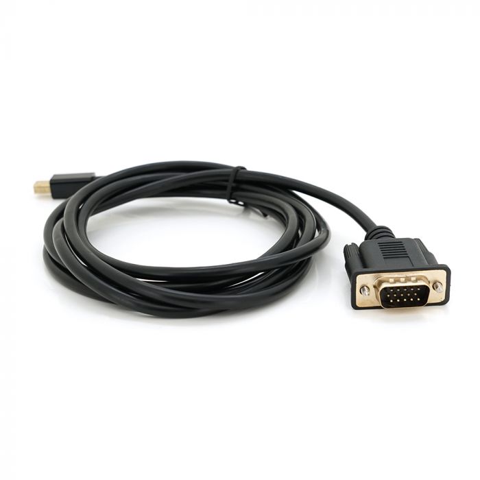 
					Конвертер mini Display Port (тато) на VGA (тато) 1.8m (пакет)