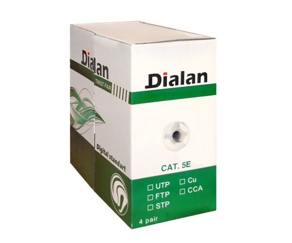 
					Кабель КНПЕ 4*2*0,50 (FTP-cat.5E), DL(CU), ізоляція ПЕ, екран., для зовн. робіт, 305м.BOX