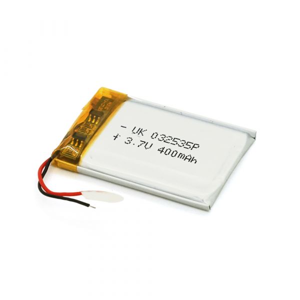 
					Літій-полімерний акумулятор 3 * 25 * 35mm (Li-ion 3.7В 400мА·ч)