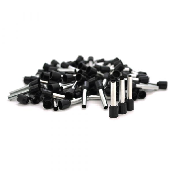 
					Кабельний наконечник VE6018, 6,0 мм перетин затіскання кабелю, довжина мідної трубки 18мм, ізоляція, 100шт в упаковці, ціна за упаковку