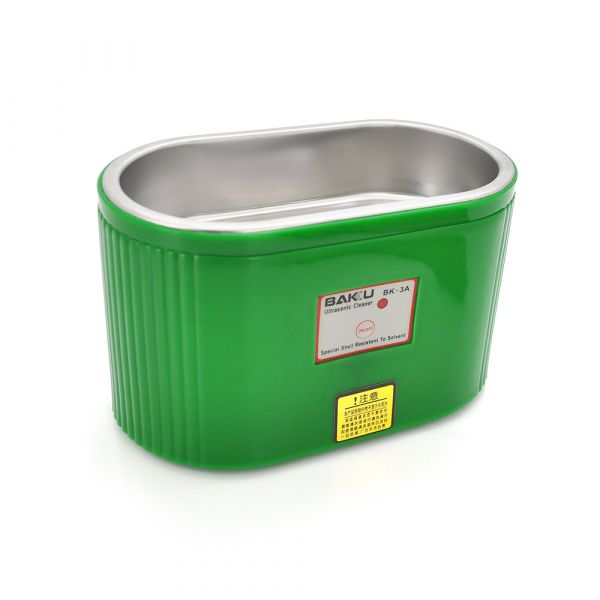 
					Ультразвукова ванна BAKKU BK3А Один режим роботи (30W), металевий корпус, металева кришка