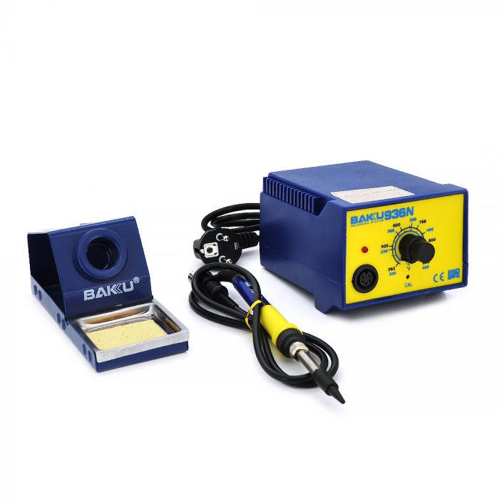 
					Паяльна станція BAKKU BK-936N, паяльник з блоком регулювання, Box  (263*215*118) 1,7 кг