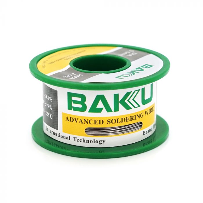 
					Припій BAKKU дротяний Solder wire BK10005 DIA 0,5mm (50g), OEM