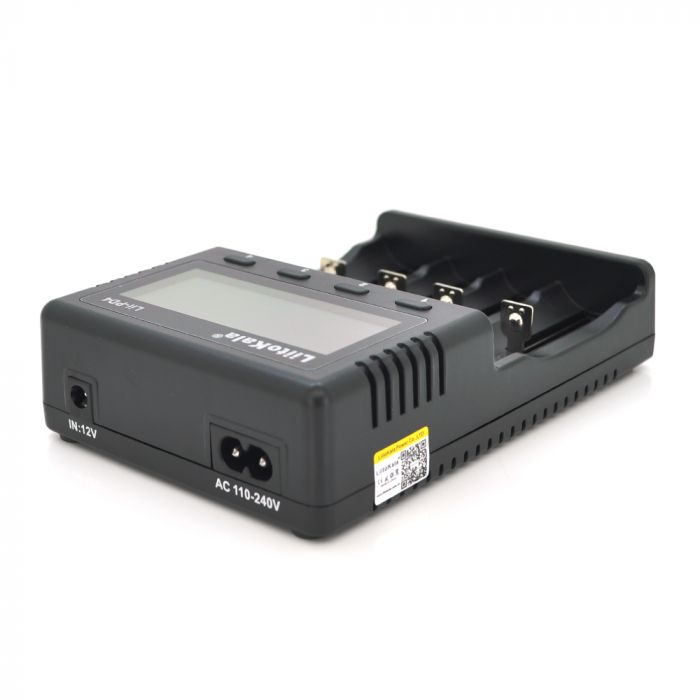
					ЗП універсальний Liitokala PD4, 4 канали, LCD дисплей, підтримує Li-ion, Ni-MH і Ni-Cd AA (R6), ААA (R03), AAAA, С (R14)
