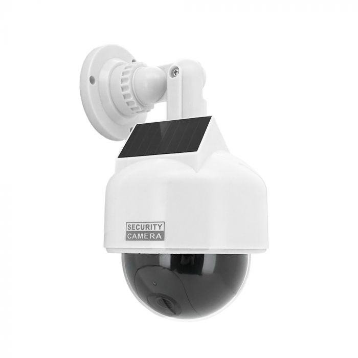 
					Муляж зовнішньої камери купольний з сонячною панеллю і червоним світлодіодом 2100S Q30