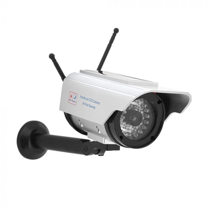 
					Муляж зовнішньої камери 2400 із сонячною панеллю та червоним світлодіодом , Q56