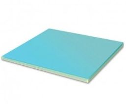 
					Силіконова термопрокладка HY-100-1, 100x100x1mm, Blue,> 4,0W / m-K, -40 ° ≈240 °, питома вага -2g / cm3, OEM Q100