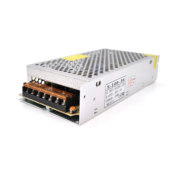 
					Імпульсний блок живлення 36В 3А (108Вт) перфорований