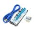 
					Riser PCI-EX, x1 => x16, 4-pin / 6-pin / Sata, USB 3.0 AM-AM 0,6 м (синій), конденсатори 270, White, Пакет