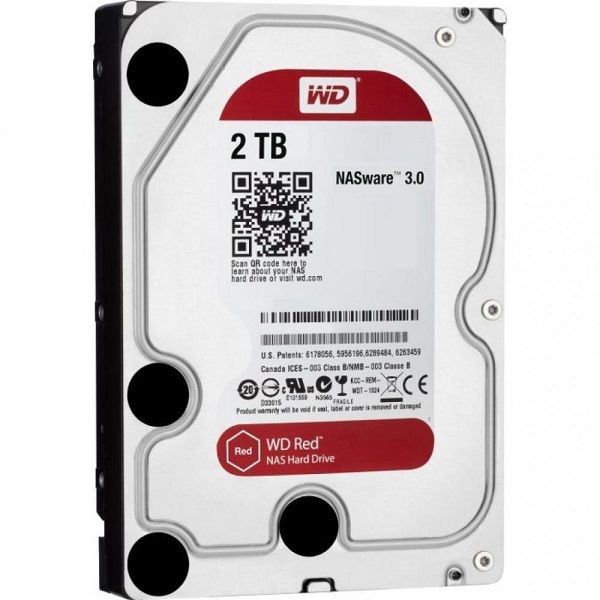 Жорсткий диск 3.5"   2TB Western Digital Red NAS  SATA 3, 256MB  (WD20EFAX)