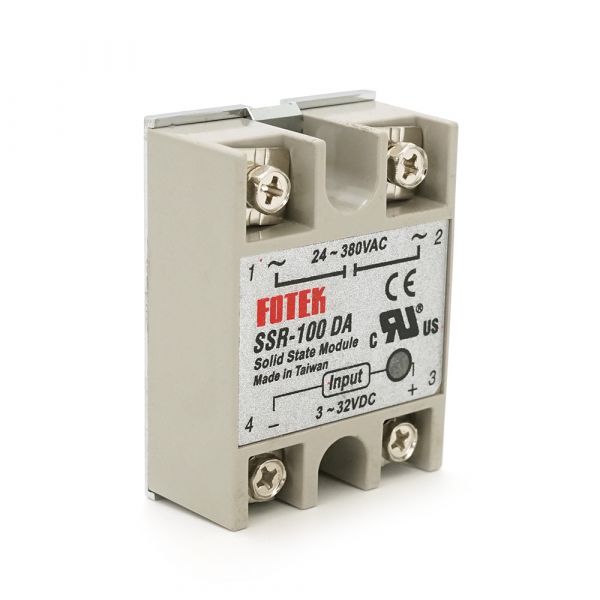 
					Твердотільні реле Fotek SSR-100DA 100А 24-380В AC
