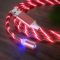 
					Магнітний кабель світиться USB 2.0 / Lighting, 1m, 2А, RED, OEM