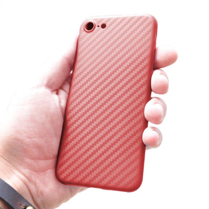 
					Ультратонкая пластиковая накладка Carbon iPhone 6/6s