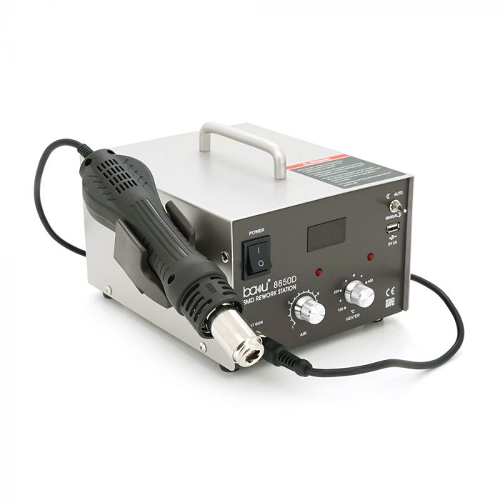 
					Паяльна станція BAKKU BA-8850D  цифрова індикація, фен, паяльник