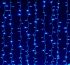 
					Гірлянди 144LED (Штора) Blue, 8 режимів, 3 метра, прозора ізоляція, BOX