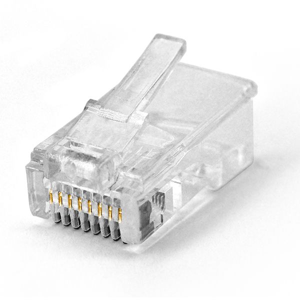
					Конектор RITAR PREMIUM RJ-45 8P8C Cat-5 (100 шт / уп.) Q100 (позолочені контакти)